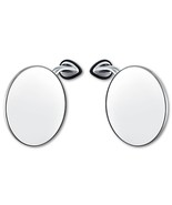 4&quot; Classic MG British Style Fender Door Mounted GT Racing Chrome Mirrors... - €42,16 EUR