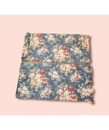Ralph Lauren CHADWICK Ocean Wash Blue Floral King Shams Pillowcases - £97.34 GBP