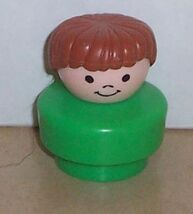 Vintage 90's Fisher Price Chunky Little People Pete figure FPLP - $14.80