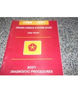 1996 Dodge RAM Camion Corps Conducteur Air Sac Système Service Manuel Di... - $184.72 MXN