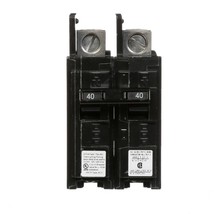Siemens BQ2B040L, Type BQ, 2 pole, 40 Amp Breaker, 240 Volt, New - $936.27 MXN