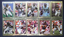 1990 Action Packed Minnesota Vikings Team Set of 10 Football Cards - $6.99