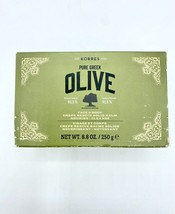 KORRES Pure Greek Olive Crepe Rescue Face &amp;  Body Balm Cleansing Bar Soa... - $14.99