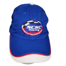 SCSC Racing Southern Cal Speedboat Club Baseball Cap Hat Blue &amp; White Ad... - £6.10 GBP