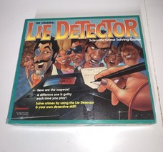 Lie Detector Board Game Box Only Pressman Vtg 1987 - £11.54 GBP