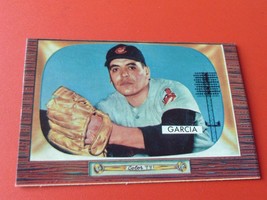 1955 Bowman Mike Garcia # 128 Indians Baseball Ex !! - $64.99
