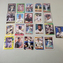 Barry Bonds Cards Lot of 21 Baseball Featuring Topps Fleer Score 1990 to 2006 - £12.49 GBP