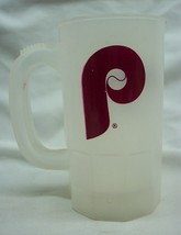 Vintage 1990 Philadelphia Phillies Mlb Baseball Plastic Collector's Cup Mug - £11.61 GBP