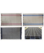 4 PIECE PLACEMAT SET - Amish Hand Woven All Natural Cotton Fibers - $95.99
