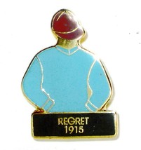 1915 - REGRET - Kentucky Derby Jockey Silks Pin - £14.14 GBP