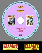 Valiant Comic Series 1962-64 on DVD (COMPLETE). UK Classic Comics. Nostalgia. - £4.82 GBP