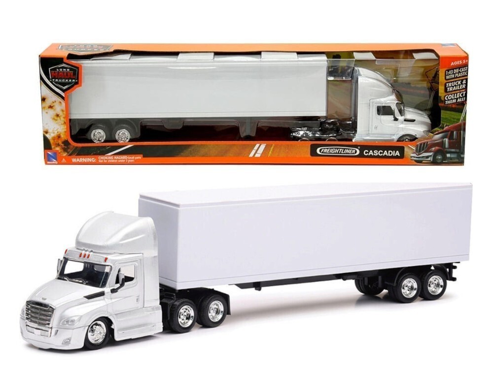 Freightliner Cascadia Trailer Truck  1/43 Scale Diecast Model - Newray - $36.62