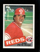 1985 Topps #600 Pete Rose Exmt Reds - $2.93