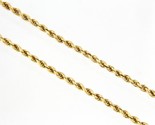 2.3mm Unisex Chain 14kt Yellow Gold 306289 - £504.35 GBP