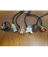 Star Wars Croc Charms Jibbitz Darth Luke Obi Wan R2D2 Chubacca Yoda - $9.46