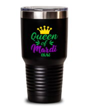 Queen of Mardi Gras, black Tumbler 30oz. Model 60059  - £23.97 GBP