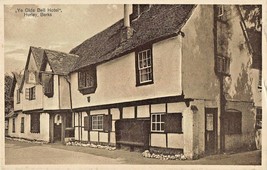 Hurley Berkshire England~Ye Olde Bell HOTEL~1930s Photo Postcard - £6.31 GBP