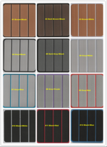 Boat EVA Faux Foam Teak Deck Floor Pad Color Samples Only - $740.98 MXN