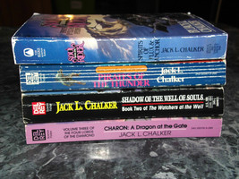 Jack L Chalker lot of 4 Science Fiction Paperbacks - £6.28 GBP