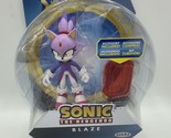 Jakks Pacific Sonic the Hedgehog Blaze with Sol Emerald 4&quot; Action Figure... - £21.14 GBP