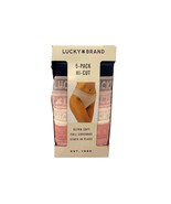 Lucky Brand Women&#39;s Underwear Hi Cut 5 Pack Pinks Large Full Coverage Ul... - £14.25 GBP