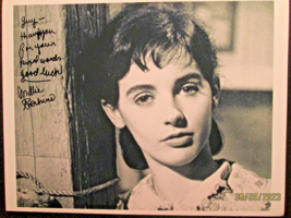MILLIE PERKINS AS ANNE FRANK (DIARY OF ANNE FRANK) HAND SIGN AUTOGRAPH P... - $222.75