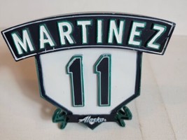 Seattle Mariners Edgar Martinez Mini Plaque Name Plate Promo MLB  - £10.96 GBP