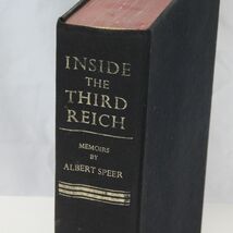 Inside the Third Reich Memoirs  Albert Speer 1st US Edition  1970 Hardcover - $6.85