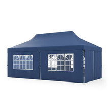 10 x 20 FT Pop up Canopy with 6 Sidewalls and Windows and Carrying Bag f... - £221.90 GBP