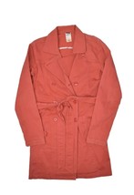 Patagonia Trench Coat Womens M Negril Jacket Belted Organic Cotton - $47.35