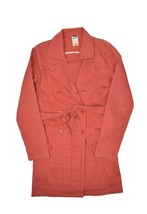 Patagonia Trench Coat Womens M Negril Jacket Belted Organic Cotton - £35.85 GBP