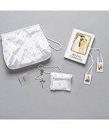 6 PC GIRL PURSE SET W/ROSARY POUCH, BOOK, PIN, SCAPULAR - $87.24 CAD