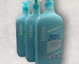 3 x Bliss Cloud 9 Body Lotion UNSCENTED Vita-Shea Blend Weightless 16 fl... - $54.44