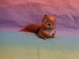 Plastic Squirrel Figurine Fluffy Tail - $3.95