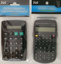 Pocket Calculators Home, School or Office S21, Select: Basic Math or Sci... - $2.99