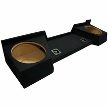 Chevy Silverado 07-12 Ext Cab Truck Dual 12&quot; Kicker Stereo C12 Subwoofer Box - £339.41 GBP