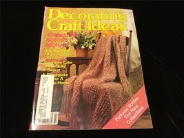 Decorating &amp; Craft Ideas Magazine February 1984 Afghan in Mohair - £7.98 GBP