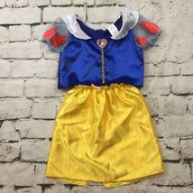 Disney Princess Snow White Sz 4-6X Play Dress-Up Fantasy Costume 2Pc Jak... - £9.46 GBP