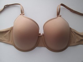 Chantelle C12410 or 1241 Basic Invisible Memory Foam UW Bra Dark Tan 34DD UPC93 - £23.22 GBP