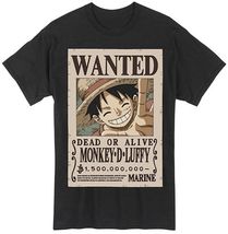 Officially Licensed One Piece - Wanted Luffy T-Shirt - $24.99+