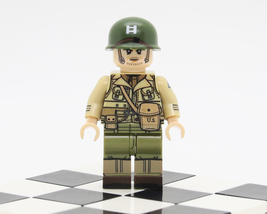WW2 MOC minifigures | US Army 2nd ranger battalion captain john miller |... - £3.89 GBP