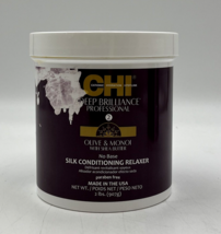 CHI Olive &amp; Monoi With Shea Butter Silk Conditioning Relaxer 32 oz(Scrat... - £59.58 GBP