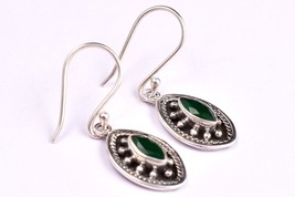 925 Sterling Silver Emerald, Ruby ,Topaz, Sapphire Handmade Gemstone Earrings - £34.43 GBP+