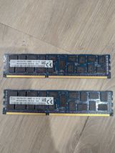 32GB (2x16GB) Server Ram DDR3 Hynix 2Rx4 PC3-14900R-13-13-E2 HMT42GR7BFR... - $20.00