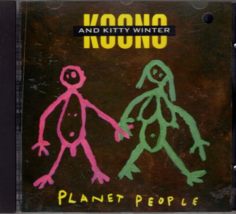 Planet People by Koono &amp; Kitty Winter CD 1992 Big World Like NEW - $146.16 MXN