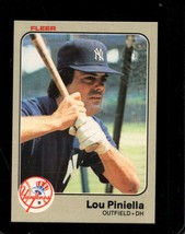 1983 Fleer #392 Lou Piniella Nmmt Yankees *X108166 - $1.96