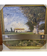 TikTok Viral Vincent Van Gogh Farmhouse In A Wheat Field Framed Print 24... - $109.00