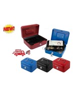 Petty Cash Box Money Bank Deposit Steel Tin Security Safe With 2 Keys & ... - €13,29 EUR Petty Cash Box Money Bank Deposit Steel Tin Security Safe With 2 Keys & ... - €13,29 EUR