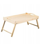 Unfinished bed tray, Raw wood coffee table, Unpainted breakfast table fo... - £56.06 GBP