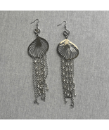 Womens Fashion Drop Dangle Earrings Wire Pierced Silver Tone Boho Jewelr... - £14.69 GBP